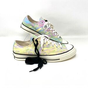 Converse Women's Iridescent Pastel Low-Top Sneakers - Multicolor Swirl